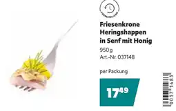 Eurogast Grissemann Friesenkrone Heringshappen in Senf mit Honig Angebot