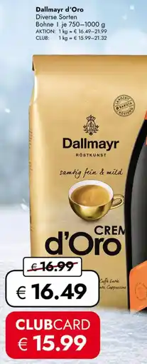Travel FREE Dallmayr d'Oro Angebot