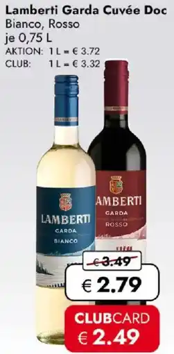 Travel FREE Lamberti Garda Cuvée Doc Angebot