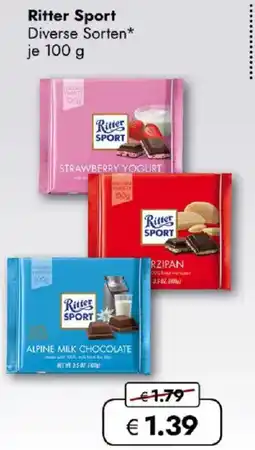 Travel FREE Ritter sport Angebot