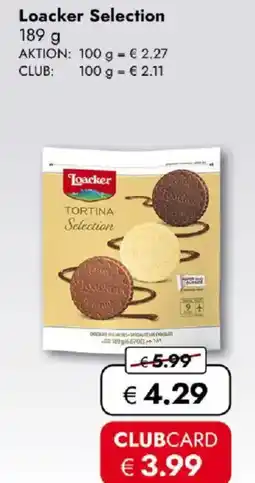 Travel FREE Loacker Selection Angebot