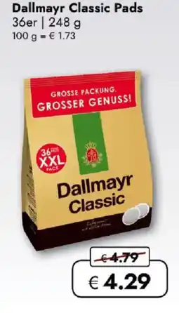 Travel FREE Dallmayr Classic Pads Angebot