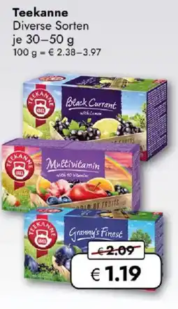 Travel FREE Teekanne Angebot