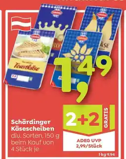 ADEG Käsescheiben Angebot