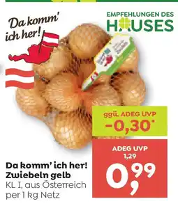 ADEG Da komm'ich her Zwiebeln gelb Angebot