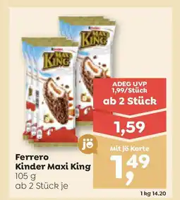 ADEG Kinder Maxi King Angebot