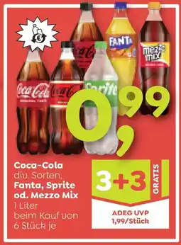 ADEG Coca-Cola Fanta, Sprite od. Mezzo Mix Angebot