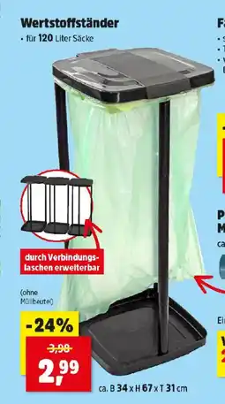 Thomas Philipps Wertstoffständer Angebot