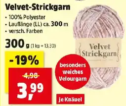 Thomas Philipps Velvet-Strickgarn Angebot