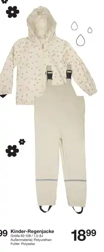 Zeeman Kinder-Regenjacke Angebot