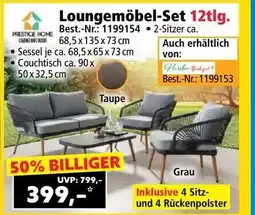 Norma Loungemöbel-Set 12tlg. Angebot