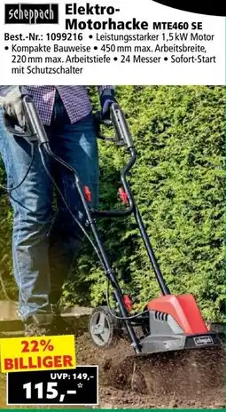 Norma Elektro- Motorhacke Angebot