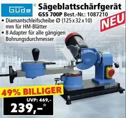 Norma Sägeblattschärfgerät Angebot