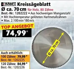 Norma Kreissägeblatt Angebot