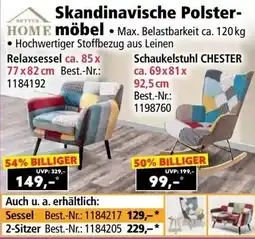 Norma Skandinavische Polster - Relaxsessel Angebot