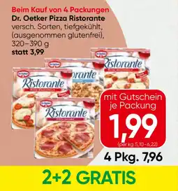 Eurospar Dr. Oetker Pizza Ristorante Angebot