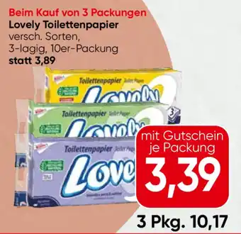 Eurospar Lovely Toilettenpapier Angebot