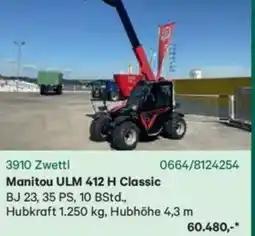 Lagerhaus Manitou ulm 412 h classic Angebot