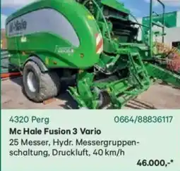 Lagerhaus Mc Hale Fusion 3 Vario Angebot