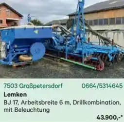 Lagerhaus Lemken Angebot