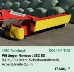 Lagerhaus Pöttinger Novacat 352 ED Angebot