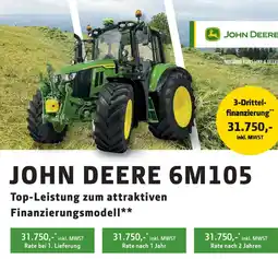 Lagerhaus John deere 6m105 Angebot
