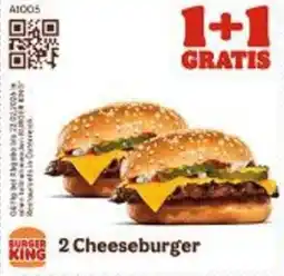 Burger King 2 Cheeseburger Angebot