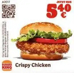 Burger King Crispy Chicken Angebot