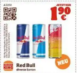 Burger King Red Bull Angebot