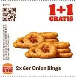 Burger King Onion Rings Angebot
