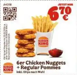 Burger King Chicken Nuggets Angebot
