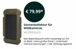 Lagerhaus Sonnenkollektor für Wildkameras Angebot