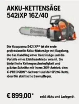 Lagerhaus Akku-kettensäge Angebot