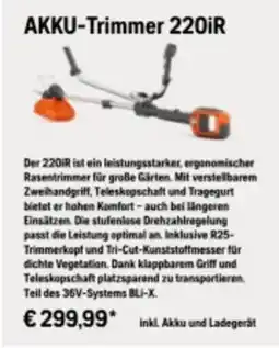 Lagerhaus Akku-trimmer Angebot