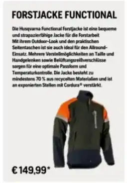 Lagerhaus Forstjacke functional Angebot