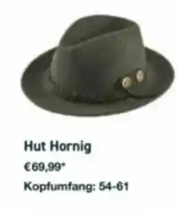 Lagerhaus Hut Hornig Angebot