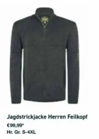 Jagdstrickjacke Herren Feilkopf