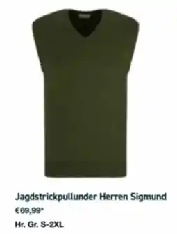 Lagerhaus Jagdstrickpullunder Herren Sigmund Angebot