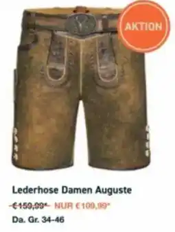 Lagerhaus Lederhose Damen Auguste Angebot