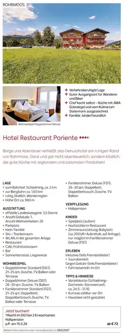 Hotel Restaurant Pariente