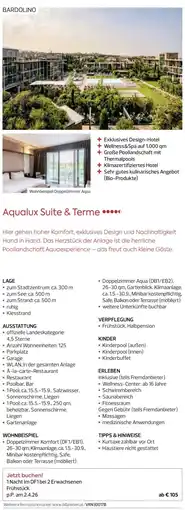 Billa Reisen Aqualux Suite & Terme Angebot