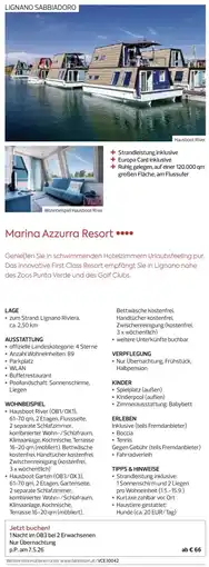Billa Reisen Marina Azzurra Resort Angebot