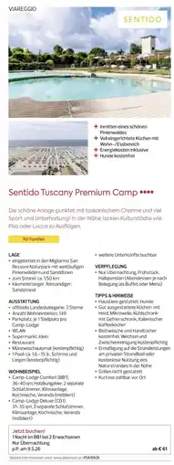 Billa Reisen Sentido Tuscany Premium Camp Angebot