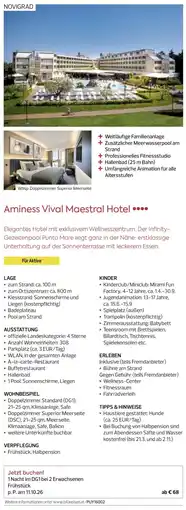 Billa Reisen Aminess Vival Maestral Hotel Angebot