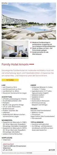 Billa Reisen Family Hotel Amarin Angebot