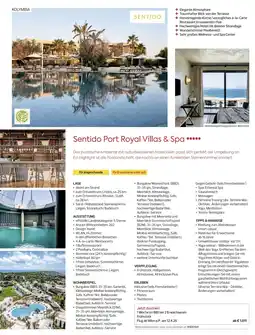 Billa Reisen Sentido Port Royal Villas & Spa Angebot