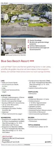 Billa Reisen Blue Sea Beach Resort Angebot