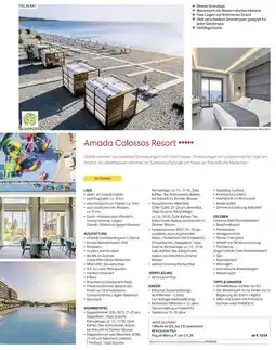 Billa Reisen Amada Colossos Resort Angebot