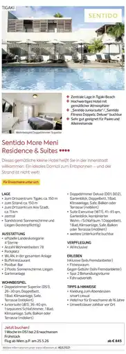 Billa Reisen Sentido More Meni Residence & Suites Angebot