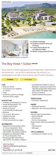 Billa Reisen The Bay Hotel + Suites Angebot